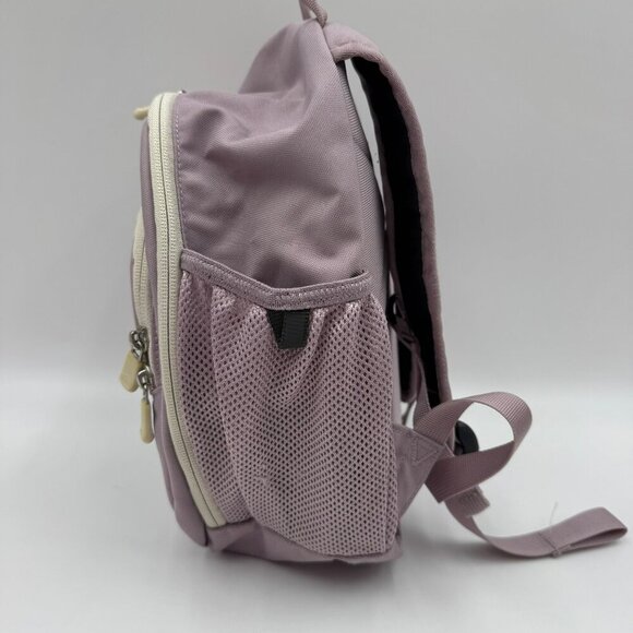 The North Face Lavender Sprout Backpack With Dual Compartments Mesh Side Pockets - Picture 3 of 7